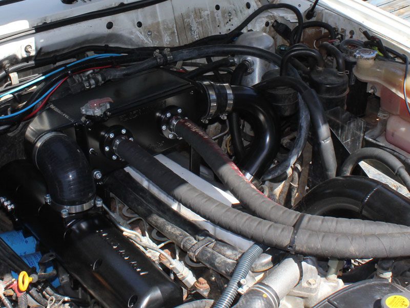 Patrol GQ/GU TD42 Water to Air Intercooler - Stage 2