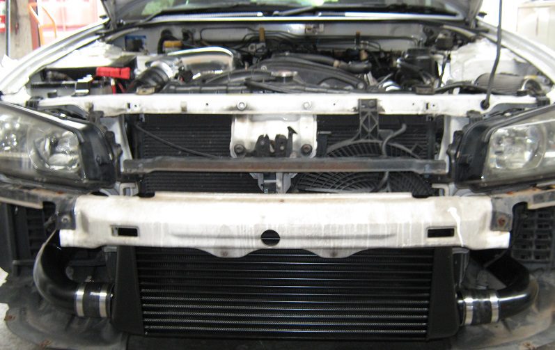 R34 GT-T Pro Series Intercooler Kit + Intake Plenum