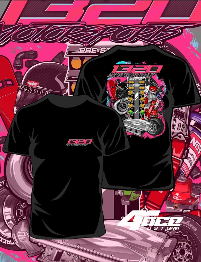 1320 Motorsports parts design pink Hoodie