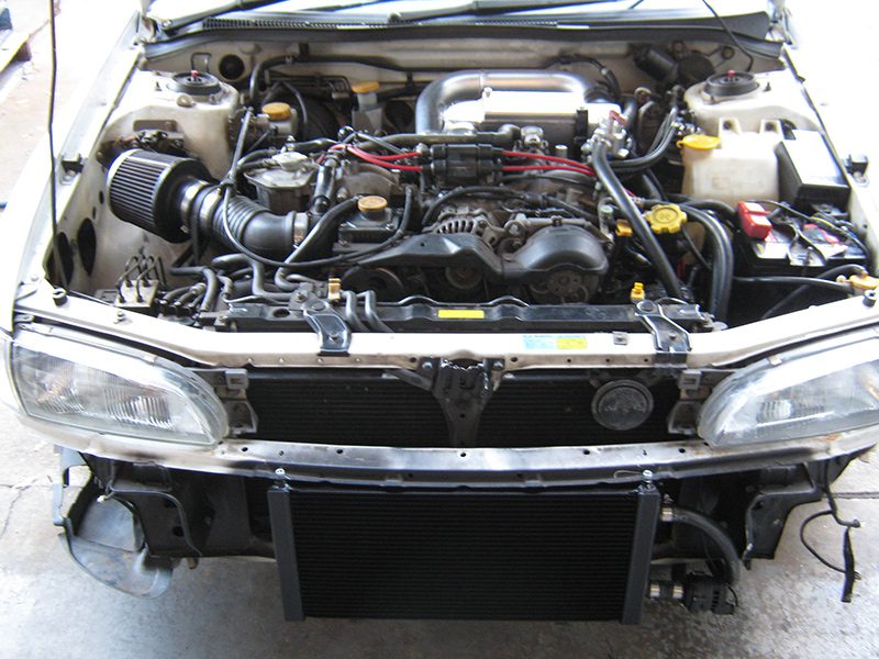 550x300x40mm Core - 600hp W2A Radiator
