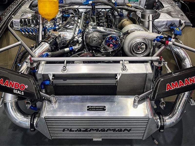 Plazmaman 8" Super Cooler - GT-R 600x300x205mm Intercooler - 2500hp