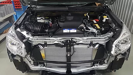 Jonny Tig Industries Holden RG Colorado Intercooler Upgrade