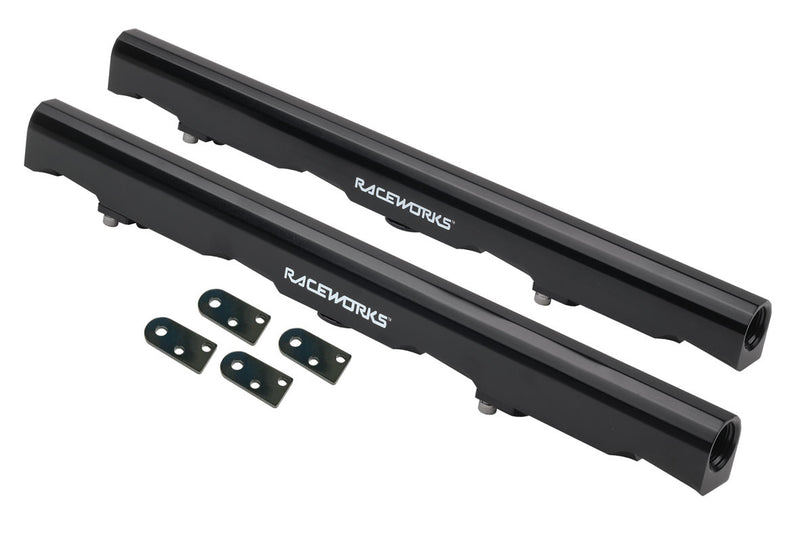 Raceworks Fuel Rails Holden Commodore LS2 LS3 L76 L77 L98 6L 6.2 V8 ALY-017BK