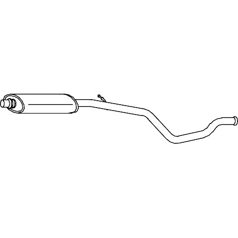 Redback Muffler to suit Peugeot 306 (06/1994 - 05/2001)